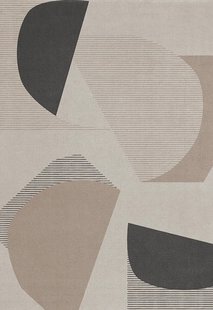 Layered - Vloerkleed Birch Patterned Wool Rug -