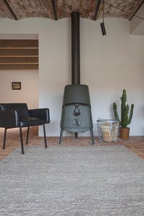 MOMO Rugs - Vloerkleed Middle Grey 601/001/103 - 200x300 cm