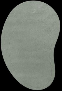 Layered - Vloerkleed Residue Sage Wool Rug - 235x350 cm