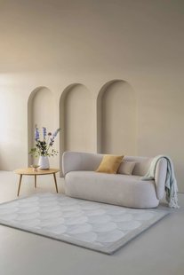 MOMO Rugs Designer Collection - MOMO Rugs Designer Elvire Mermaid Arctic Grey - 250x350 cm Vloerkleed