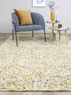 Brink en Campman - Pebble Touch of Orange 129803 - 200x300 cm Vloerkleed