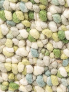 Brink en Campman - Pebble Fresh Green 129807 - 250x350 cm Vloerkleed