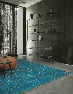 Wedgwood - Arris Teal 37307 - 200x280 cm Vloerkleed