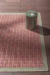 Ted Baker - Vloerkleed T Monogram Dusted Pink Outdoor 455802 -