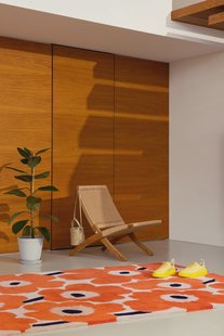 Marimekko - Vloerkleed Unikko Orange Red 132403 -