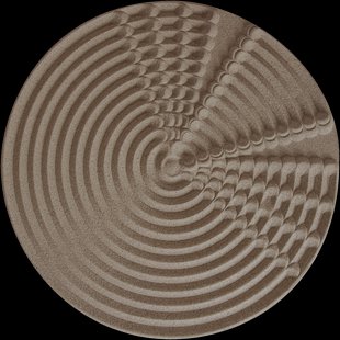 Moooi Carpets - Vloerkleed Timeframe - Dunes Midnight Soft Yarn -