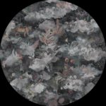 Vloerkledenwinkel - Rond Vloerkleed Moooi Vloerkleed Memento Moooi Medley Round Dusk Wool - 350 cm rond