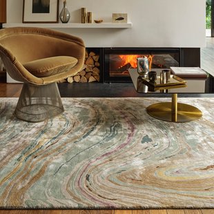 MOMO Rugs - Vloerkleed Katherine Carnaby Tuscany Abalone Marble Swatch -