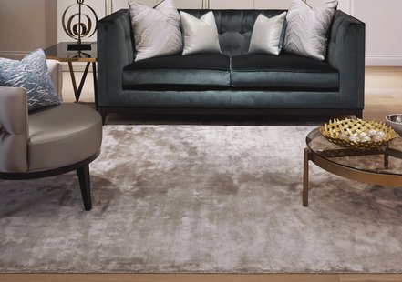 MOMO Rugs - Vloerkleed Katherine Carnaby Chrome Latte Rug -