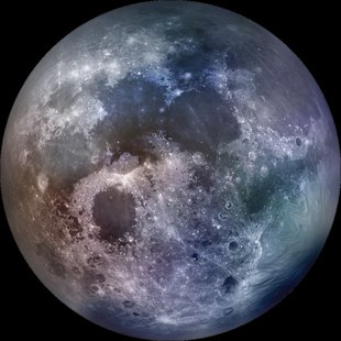 Moooi Carpets - Rond Vloerkleed Moon Opal Low Pile - 350 cm rond