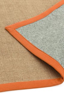 MOMO Rugs - Sisal Linen/Orange - Vloerkleed