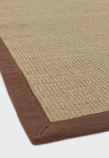 MOMO Rugs - Sisal Linen/Chocolate - Vloerkleed