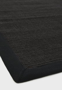 MOMO Rugs - Sisal Black/Black - Vloerkleed