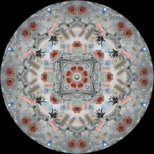 Moooi Carpets - Vloerkleed Utopian Fairy Tales Ice Wol - 350 cm rond