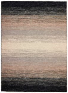 MOMO Rugs - Vloerkleed Panorama Kelim Black Grey - 140x200 cm