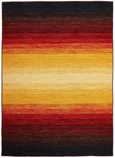 MOMO Rugs - Vloerkleed Panorama Kelim Black Terra - 80x200 cm