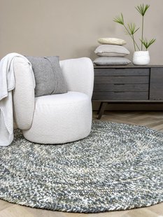 De Munk Carpets - Intorno 05 - 240 rond Vloerkleed