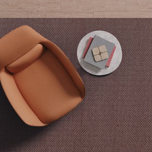 Ferreira de Sa - Romue Burgundy - 200x300 cm Vloerkleed