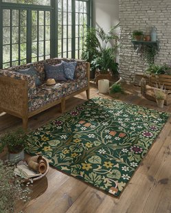 Morris & Co - Blackthorn-Tump outdoor 428507 - 250x350 cm Vloerkleed