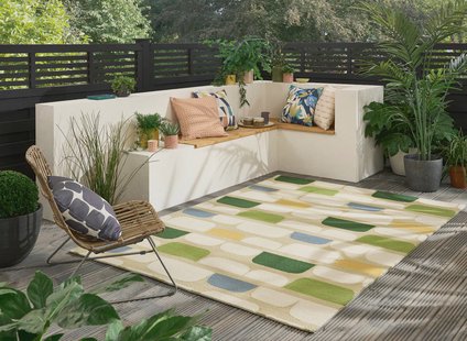 Scion - Kivi Multi Citrus outdoor 424905 - 200x280 cm Vloerkleed