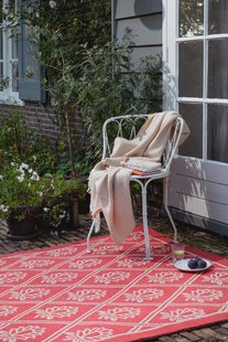 Laura Ashley - Porchester Poppy Red outdoor 480200 - 200x280 cm Vloerkleed