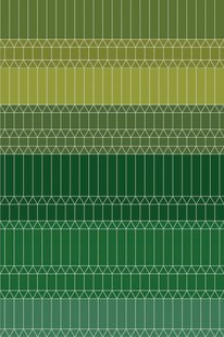 Moooi Carpets - Zigzag Green - 300x400 cm Vloerkleed