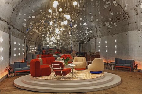 Moooi Carpets - Swell Citrine - 350 rond Vloerkleed