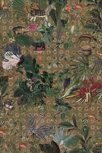 Moooi Carpets - Menegerie of Extinct Animals Curry - 300x400 cm Vloerkleed
