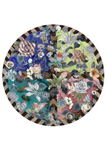 Moooi Carpets - Malmaison Guimauve - 350 rond Vloerkleed