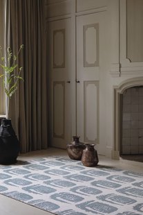 Ted Baker - Woodblock Grey 163001 - 250x350 cm Vloerkleed