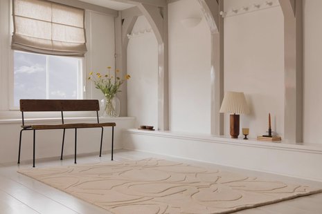 Ted Baker - Romantic Magnolia Cream 162701 - 200x280 cm Vloerkleed