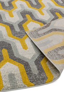 Easy Living - Vloerkleed Nova Geo Yellow Rug NV14 -