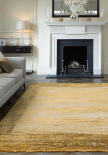 MOMO Rugs - Athera AT05 Gold Border -