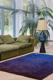 Brink en Campman - Vloerkleed Brink & Campman Shade High Electric Blue/Aubergine 011918 - 200x300