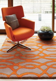 MOMO Rugs - Vloerkleed Matrix MAX37 Wire Orange -