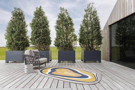 Brink en Campman - Habitat Aura Ochre Outdoor 477306 - 160x230 cm Vloerkleed