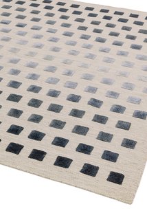 MOMO Rugs - Theo Silvery Squares -