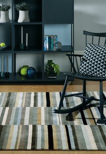 MOMO Rugs - Jacob Rug Black Silver -