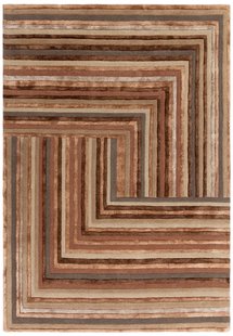 MOMO Rugs - Vloerkleed Matrix Network Terracotta -