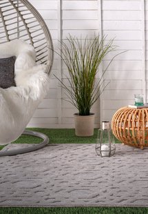 Easy Living - Vloerkleed Salta SA03 Silver Geometric -