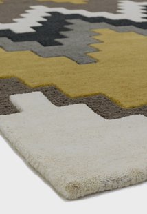 MOMO Rugs - Vloerkleed Matrix MAX69 Cuzzo Mustard -
