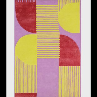 Finarte - Vloerkleed Stool Wool Tencel Rug - 200x300 cm