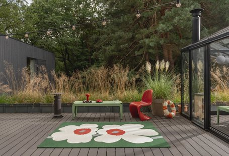 Marimekko - Vloerkleed Unikko 60th Anniver Gr outdoor 433007 -