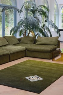 Brink en Campman - Vloerkleed Shade Low Olive-deep Forest 010107 - 250x350 cm