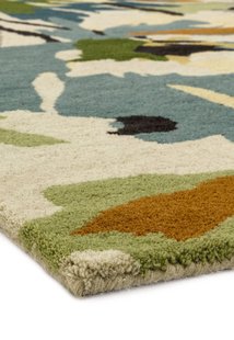 Easy Living - Vloerkleed Reef RF11 Floral Green Multi -