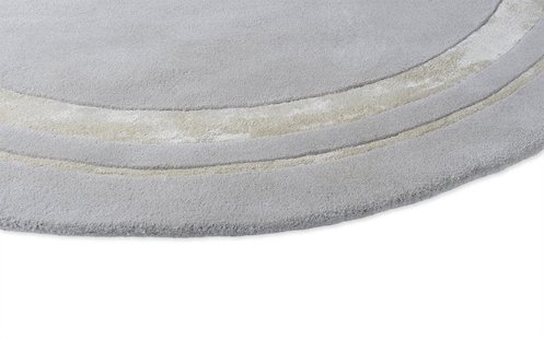 Laura Ashley - Redbrook-Silver Round 81804 - 200 rond Vloerkleed