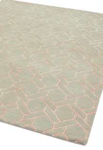 MOMO Rugs - Nexus FL04 Silver/Pink -