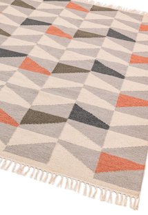 MOMO Rugs - Hackney Geo Melon -