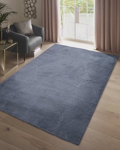 MOMO Rugs - Clarke & Clarke Blaize Blue Twilight -