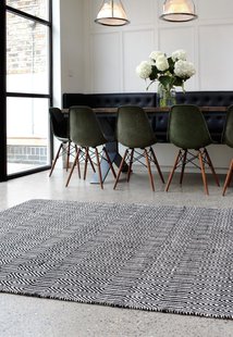 MOMO Rugs - Sloan Runner Black - Vloerkleed